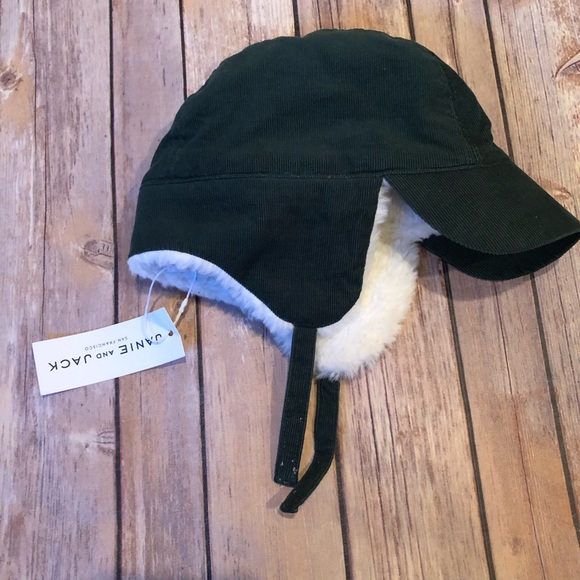 Janie And Jack Green Fuzzy Hat | Poshmark